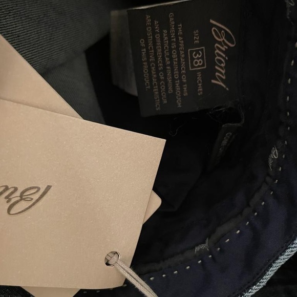 Men Brand New Brioni Pants Color Navy - Picture 5 of 5